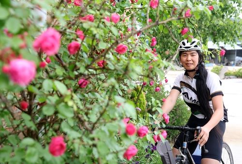 연합뉴스와 인터뷰하는 나화린씨