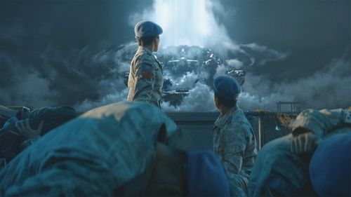 영화 '유랑지구' 속 한 장면