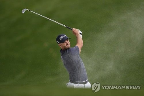 윈덤 클라크의 최종 라운드 경기 모습