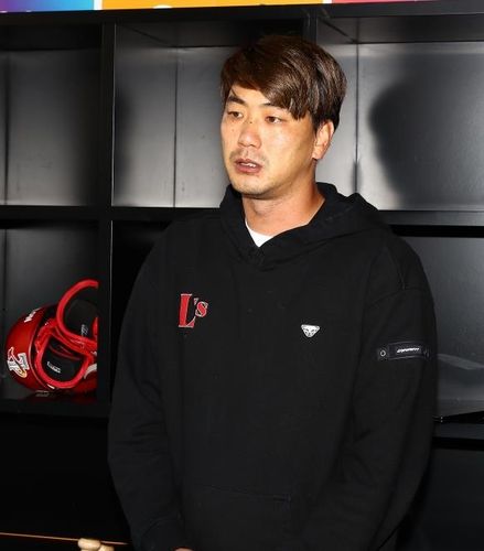 사과하는 김광현