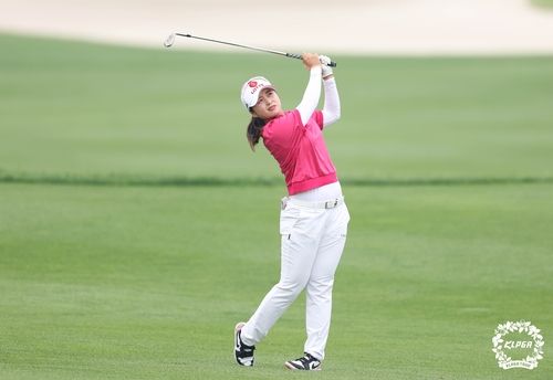 최혜진의 아이언 샷.