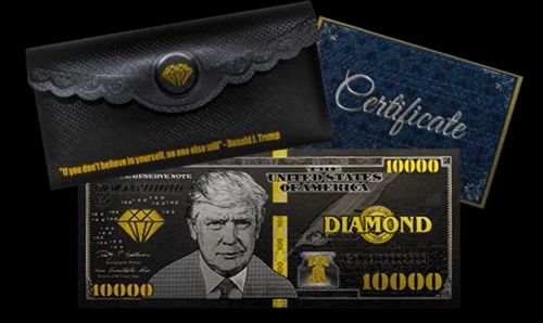 미국서 트럼프 지지자 울리는 가짜 화폐 '트럼프 달러' 사기 등장