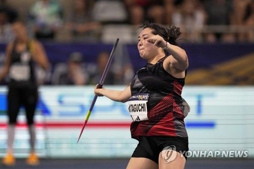 기타구치, 파리 다이아몬드리그 여자 창던지기 우승