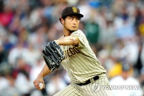 MLB 통산 100승을 달성한 다루빗슈 유