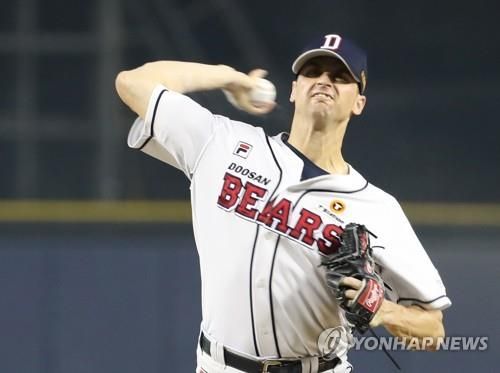 KBO리그에서 뛰던 시절 후랭코프