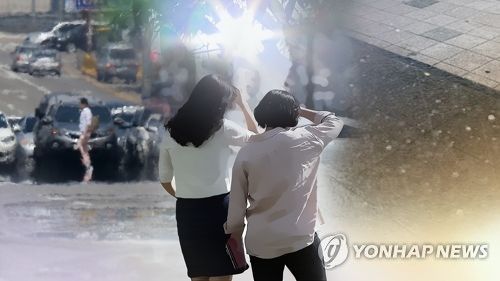 소나기에 우박까지(CG)