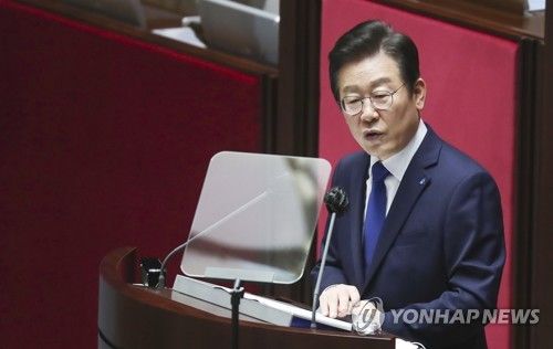 민주당 이재명 대표 교섭단체 대표연설