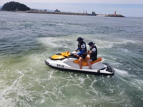 실종 당시 수색 모습