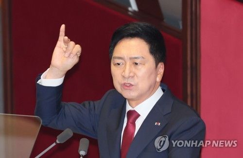 김기현, 교섭단체 대표연설