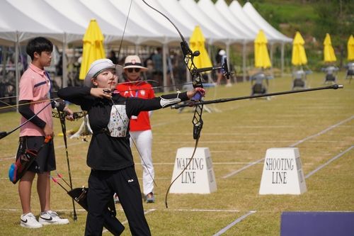 화랑기 2관왕 오른 광주체고 조수혜