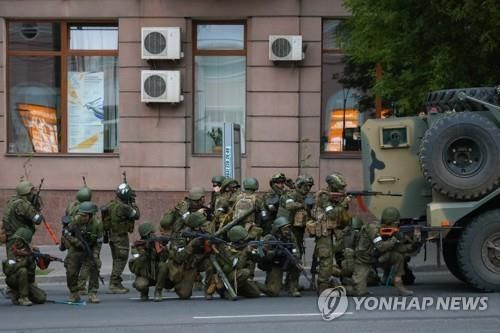 '바그너 그룹' 전투원들