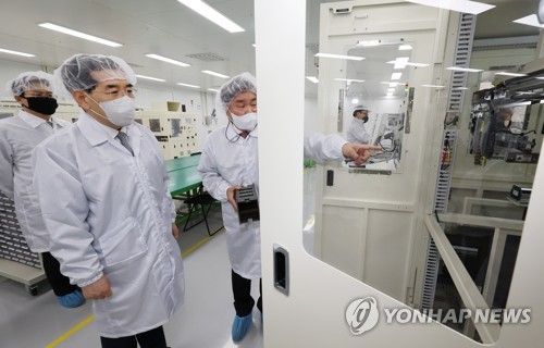 수출기업 현장 방문한 이창양 산업부 장관