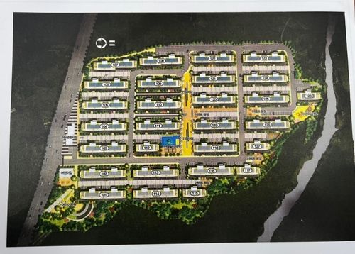 피의자들이 광고한 아파트 조감도