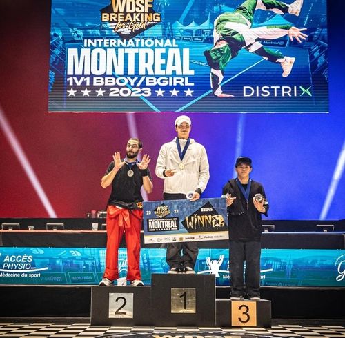 WDSF 인터내셔널 시리즈 비보이 금메달 김헌우(Wing)