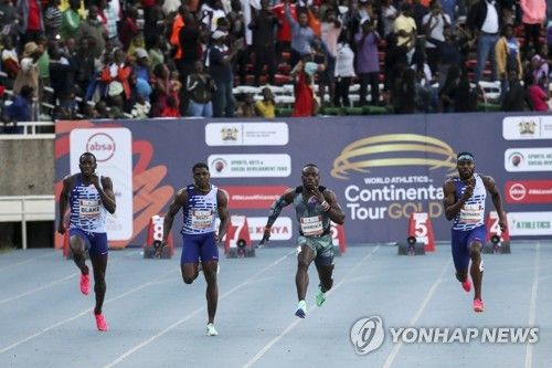 육상 남자 100ｍ 경기