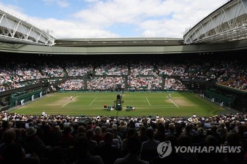 지난해 윔블던 