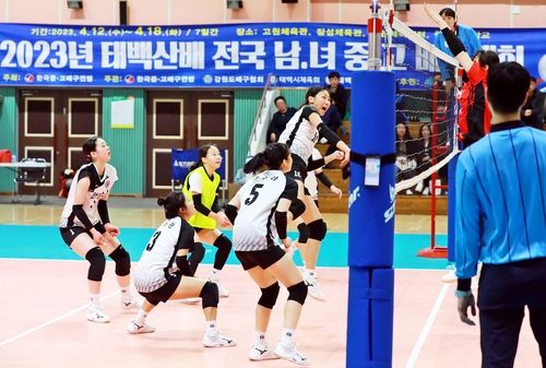 2023년 태백산배 전국 남녀 중고배구대회