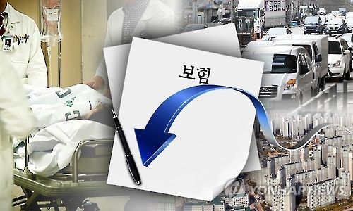 올해 보험료 수입 감소 전망(일러스트)