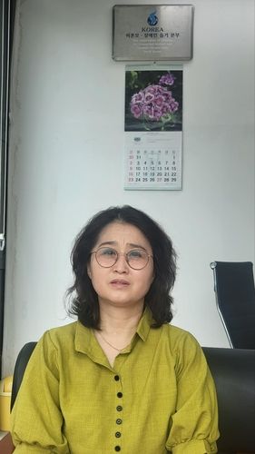 탈북미혼모·장애인 자립지원협회 이나경 대표