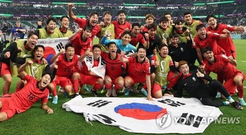 2022 카타르 월드컵에 출전한 한국 축구대표팀 선수들