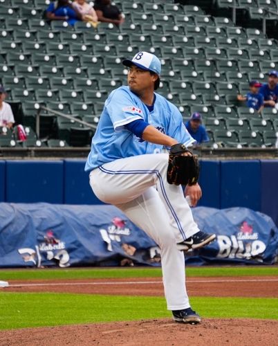 트리플A 버펄로 바이슨스 소속으로 세 번째 재활 등판한 류현진