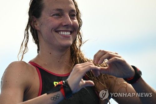 대회 2관왕에 오른 레오니 베크(독일)