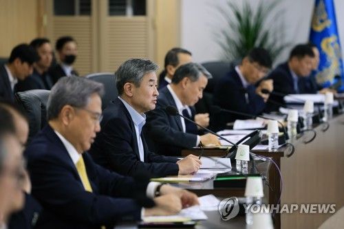 긴급 NSC 상임위원회 주재하는 조태용 국가안보실장