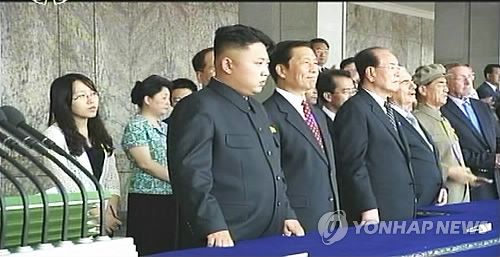 北, 정전 60주년 열병식에 김정은·리위안차오 참석