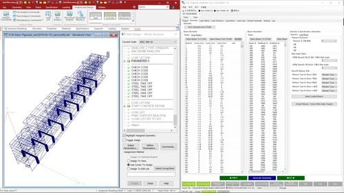현대엔지니어링이 개발한 '파이프랙 자동화 설계 시스템' 활용 화면