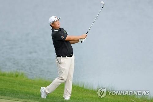 임성재의 아이언샷.