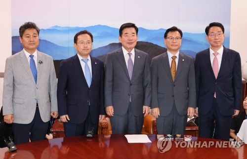 여야 2+2 선거제 개편 협의체 발족식