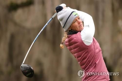 2020년 US여자오픈 때 에이미 올슨.