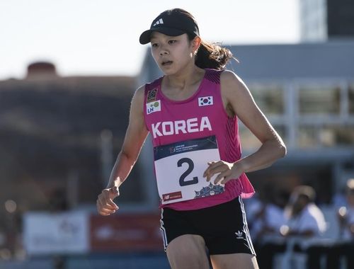 신수민의 경기 모습