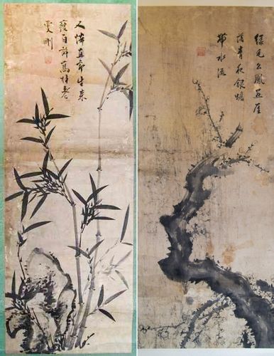 송수면이 그린 '매죽도'