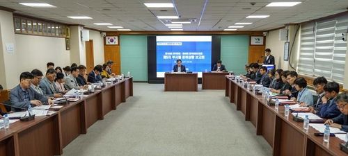 전국체전 준비상황 보고회 