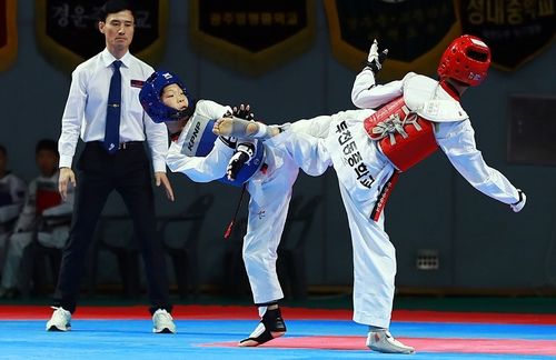 태백에서 열린 태권도대회