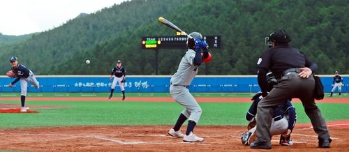 태백에서 열린 야구대회