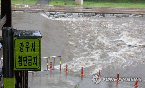 실종 사고 후 강화된 팔거천 출입 통제