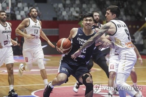 2022년 대만과 요르단의 경기 모습. 