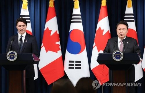 윤석열 대통령, 한-캐나다 공동 기자회견 발언