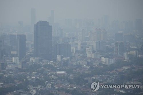 인도네시아 자카르타 대기 오염