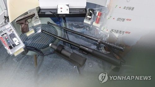 잇따르는 도심 흉기난동에…호신용품 판매 '불티'(CG)