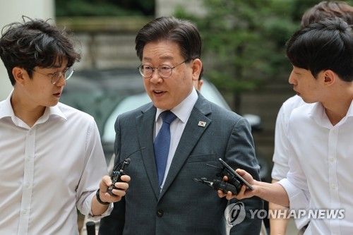법정으로 향하는 이재명 대표