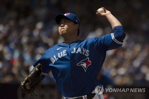 역투하는 류현진