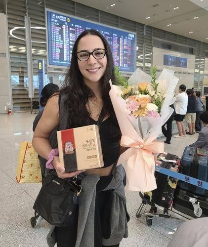 1일 입국한 KGC인삼공사 외국인 선수 지오바나 밀라나