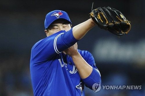 14개월 만에 빅리그 마운드에 선 류현진