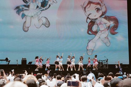 뉴진스 서머소닉 무대