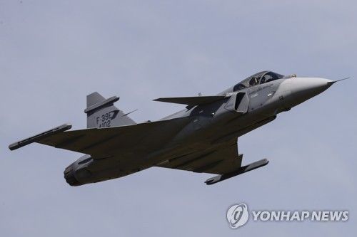 스웨덴 F-39 그리펜 전투기 