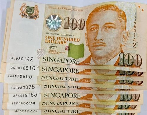 절도범이 훔친 싱가포르 달러