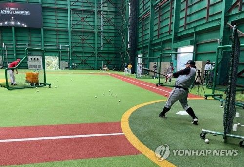 2023 KBO 신인드래프트 트라이아웃 모습